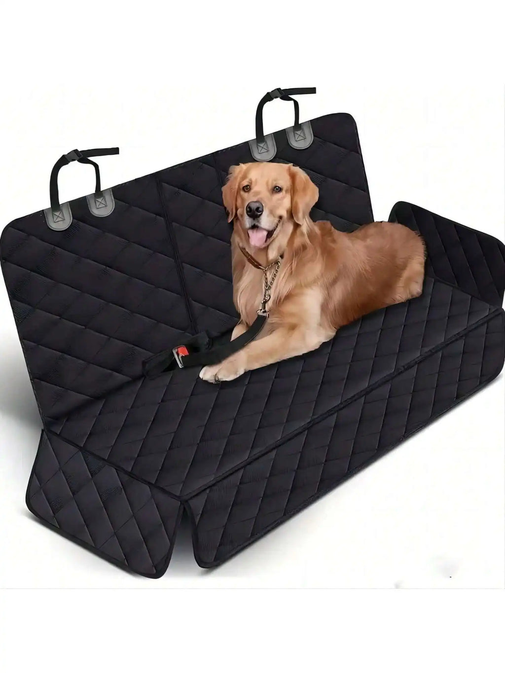 Waterproof Dog Car Seat Cover – Hammock Style Back Seat Protector for All Vehicles