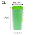 Dog Paw Cleaner Cup – Portable Silicone Bristle Paw Washer (S/M/L)