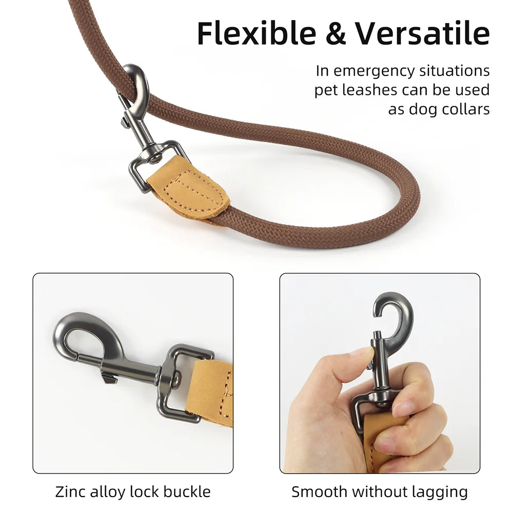 Hands-Free Dog Leash – Adjustable Waist Bungee Leash for Running & Walking