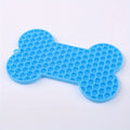 Silicone Dog Lick Mat – Slow Feeder Suction Pad for Dogs & Cats