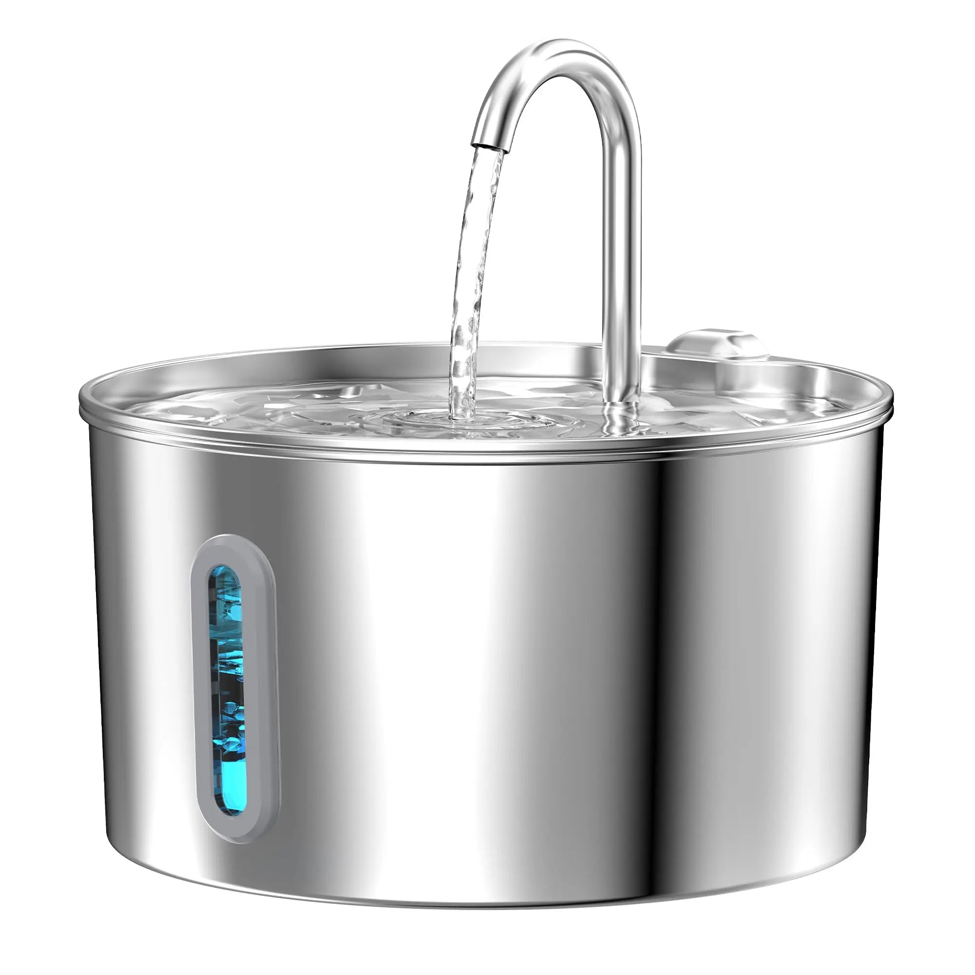 Cat Water Fountain – 2.2L Stainless Steel Silent Automatic Dispenser